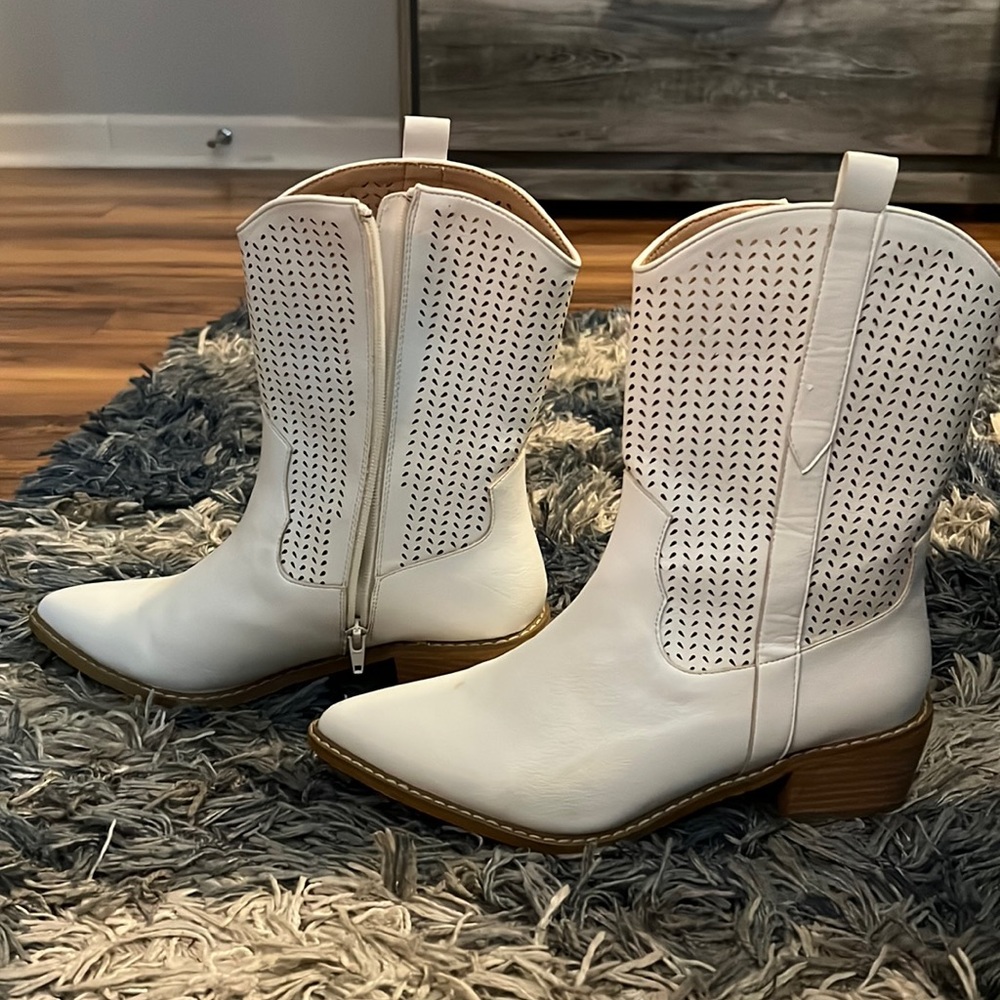 White boots